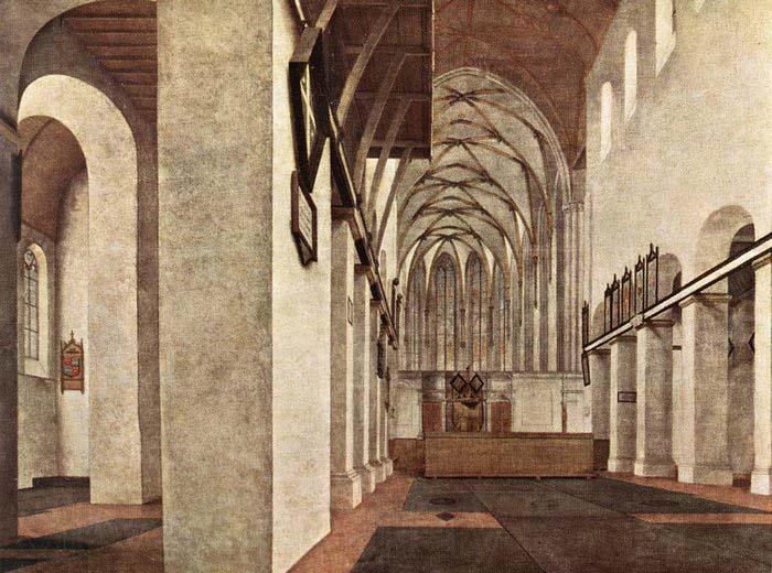 Pieter Saenredam Interior of the St. Jans Kerk at Utrecht France oil painting art